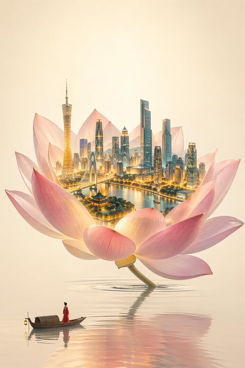 New Chinese Minimalist Floral