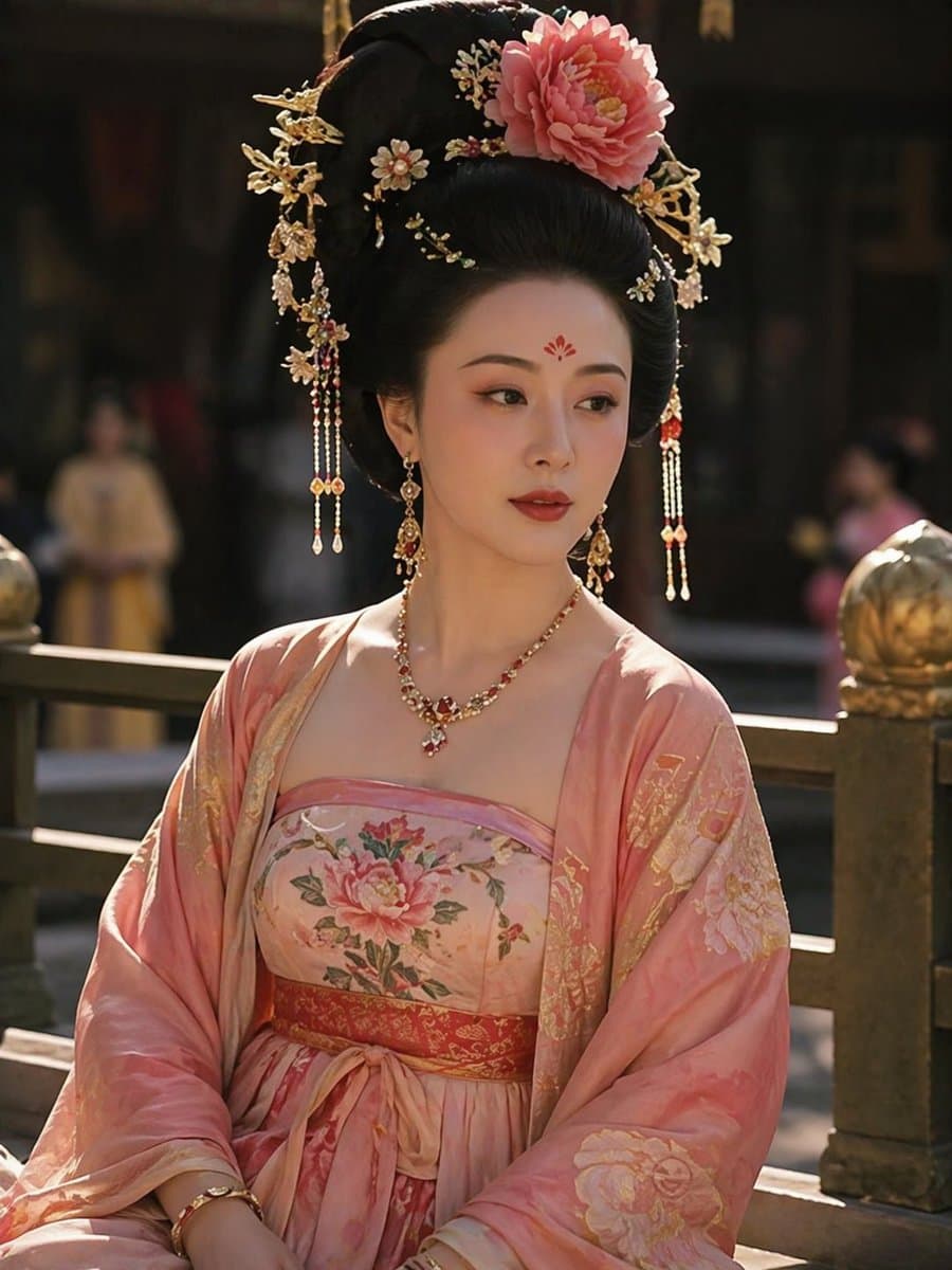 Yang Guifei Realistic Portrait