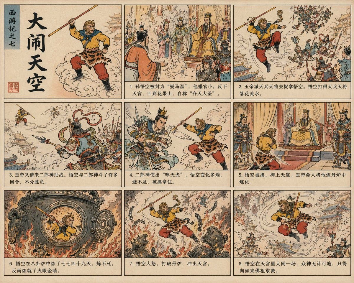 Journey To The West Chinese Comic