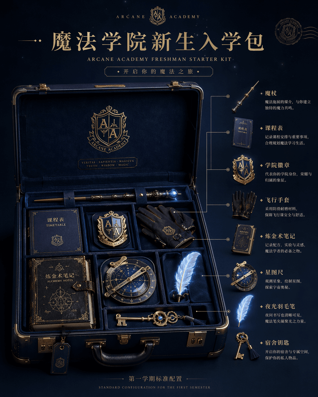 School of Magic Freshman Admission Pack